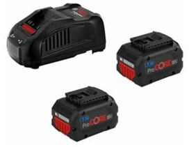 BOSCH 2 x ProCORE18V 5.5Ah + GAL 1880 CV Professional [1600A0214C]