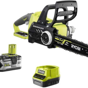 Ryobi ONE+ Akku-Kettensäge, Set mit Akku und Ladegerät
